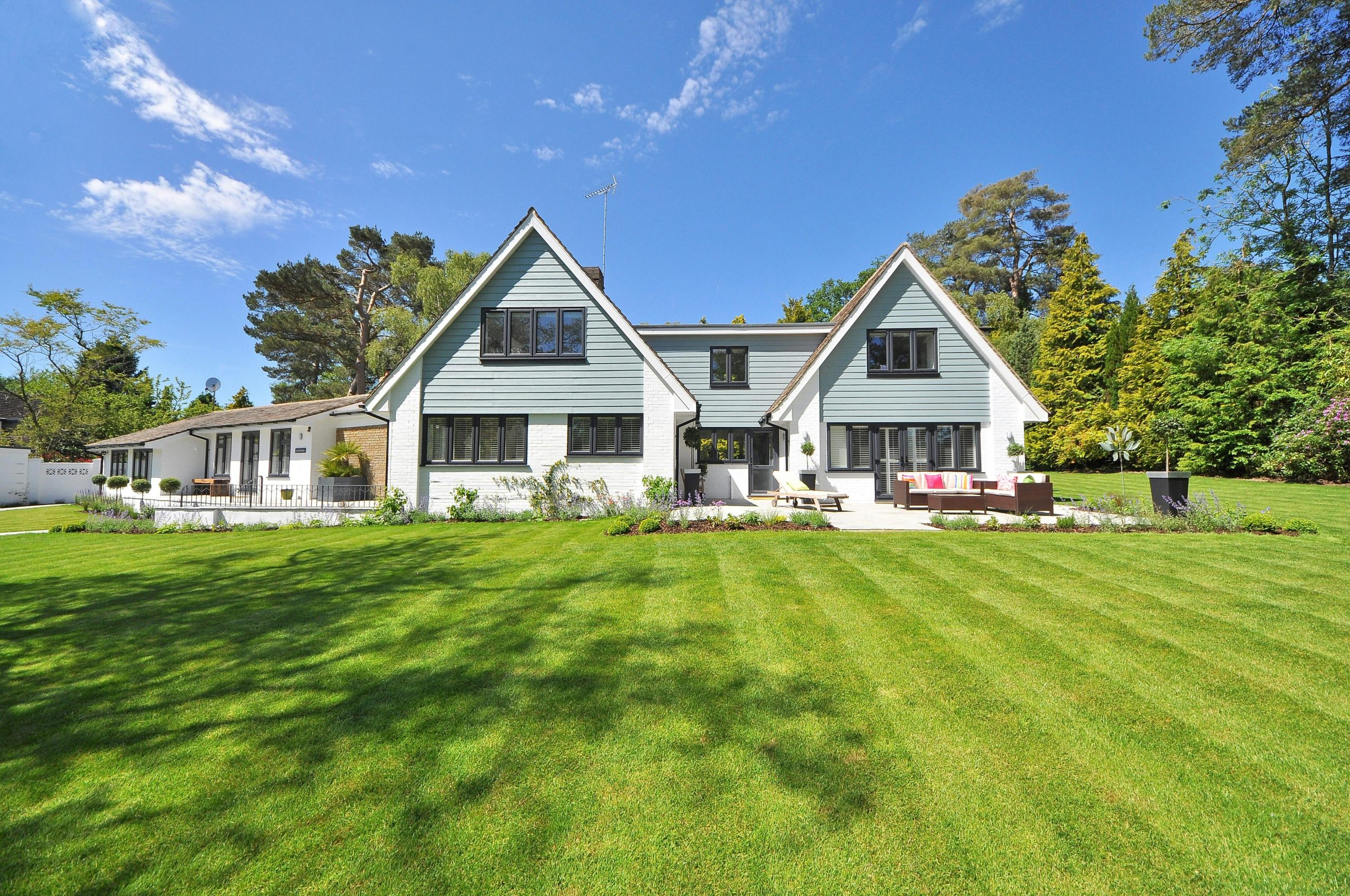 Suburban home exterior