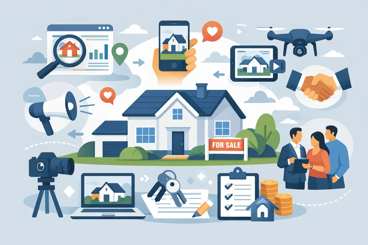 8 Marketing Strategies for Selling a Home