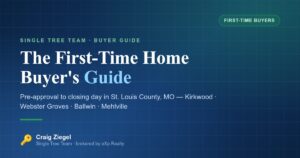 First-Time Home Buyer's Guide for St. Louis County, MO — Single Tree Team