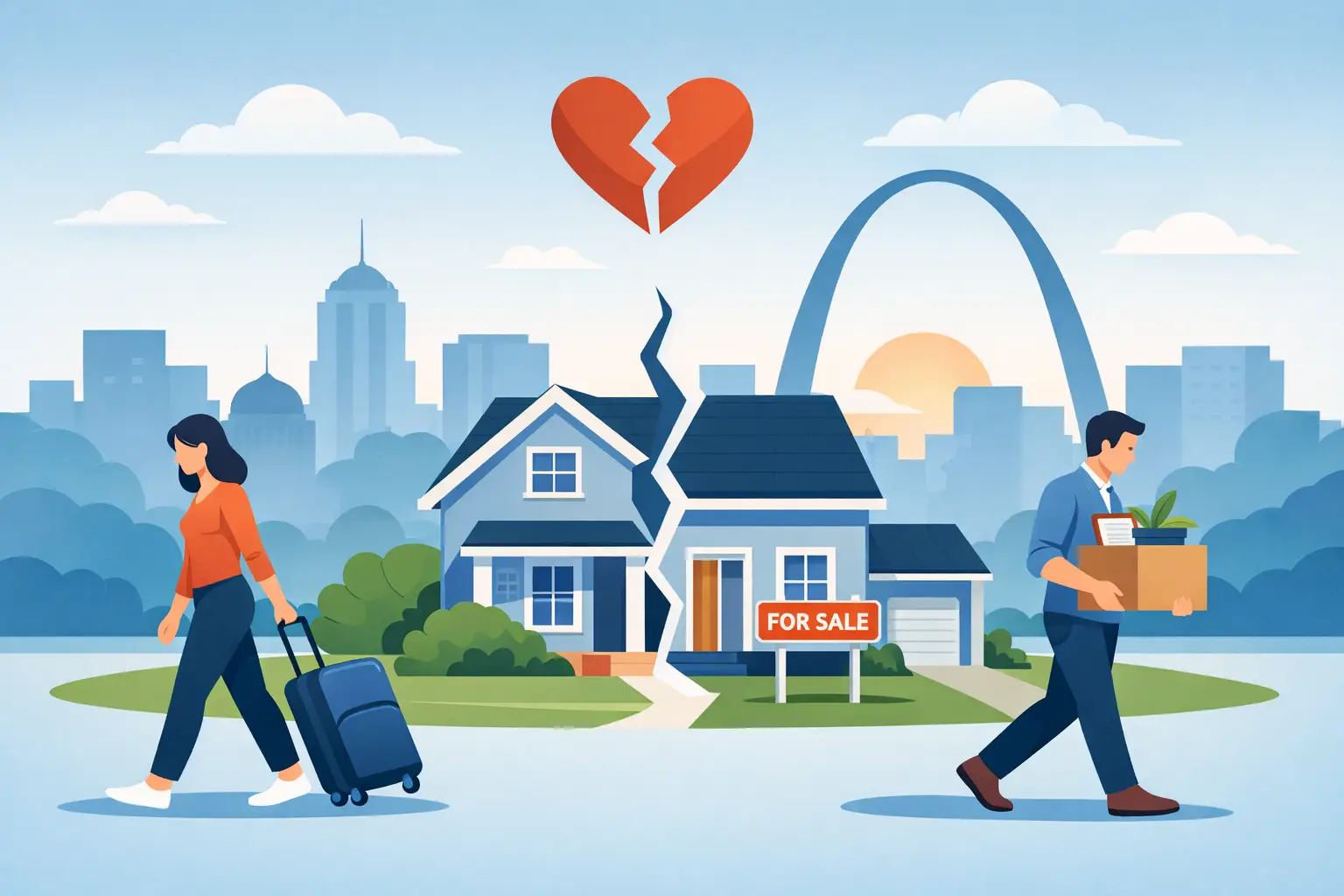 Selling House After Divorce in St. Louis