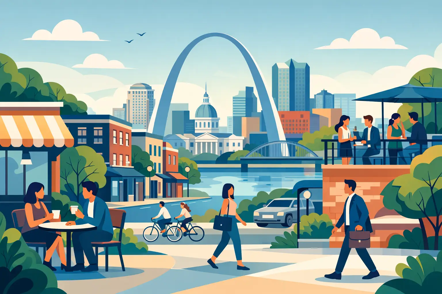 Best Neighborhoods for Young Professionals in St. Louis
