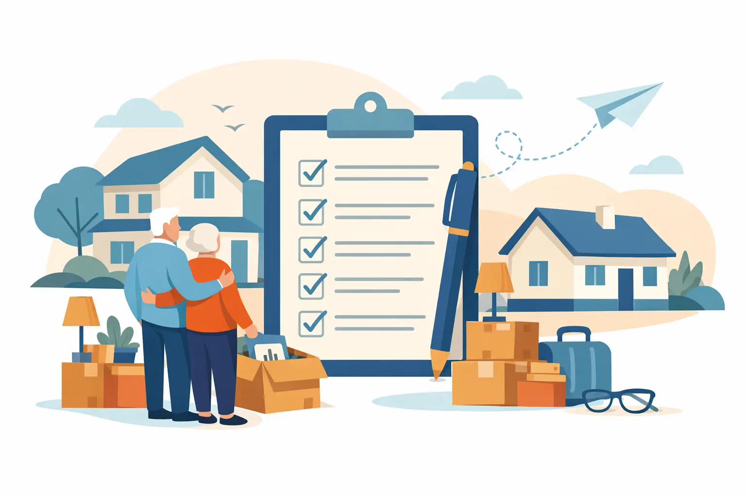 Downsizing Before Retirement Checklist in 10 Steps