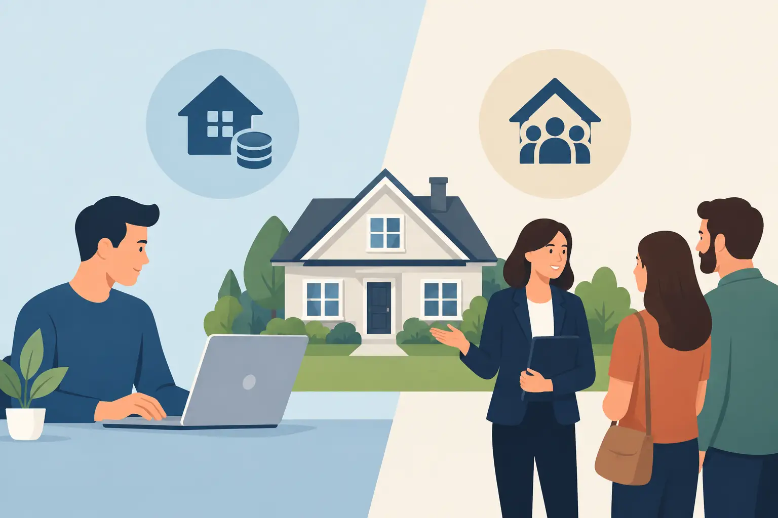 Flat Fee Versus Full Service for Home Sellers